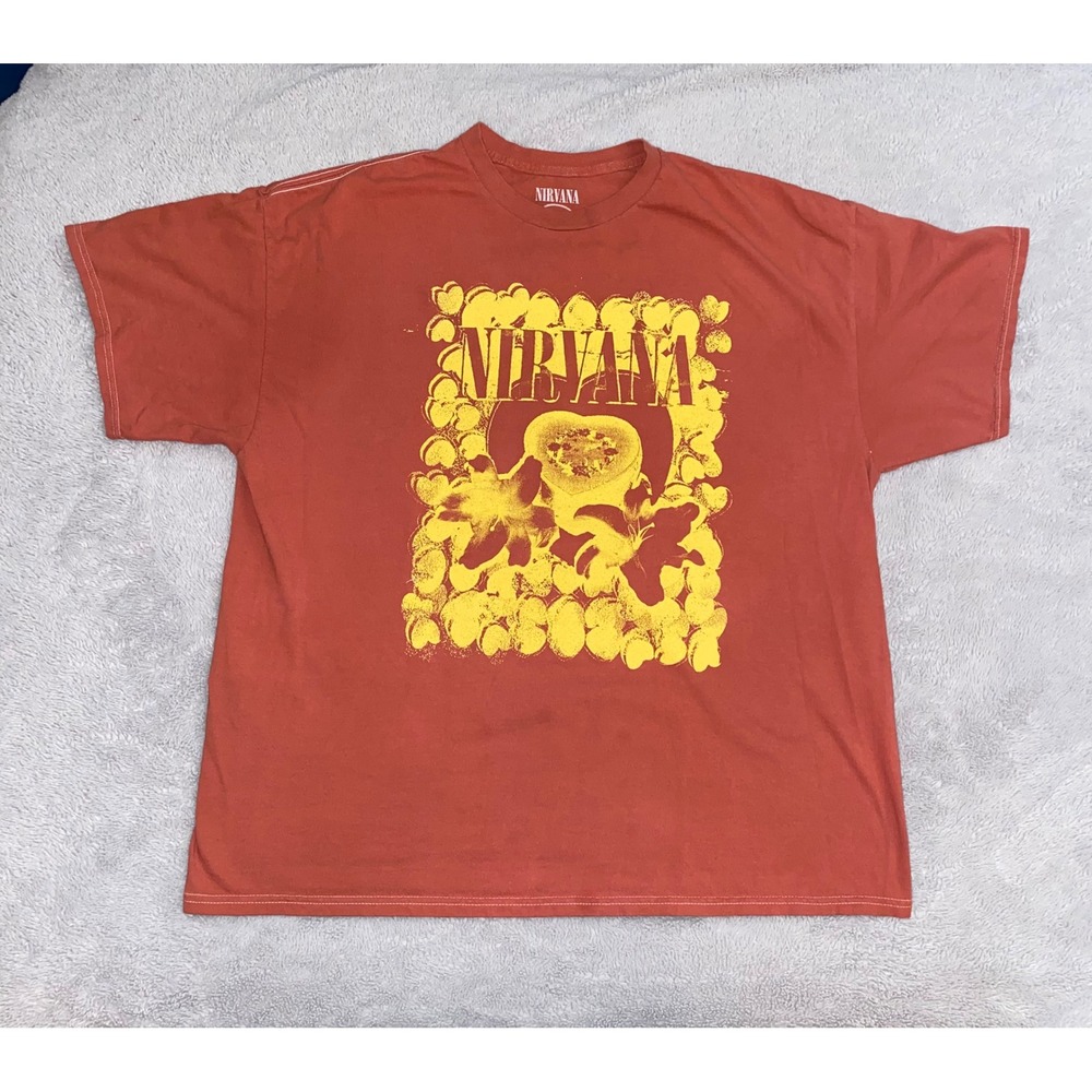 2024 Nirvana Band T shirt Tee 100% Cotton ~ Men Size Extra Large
